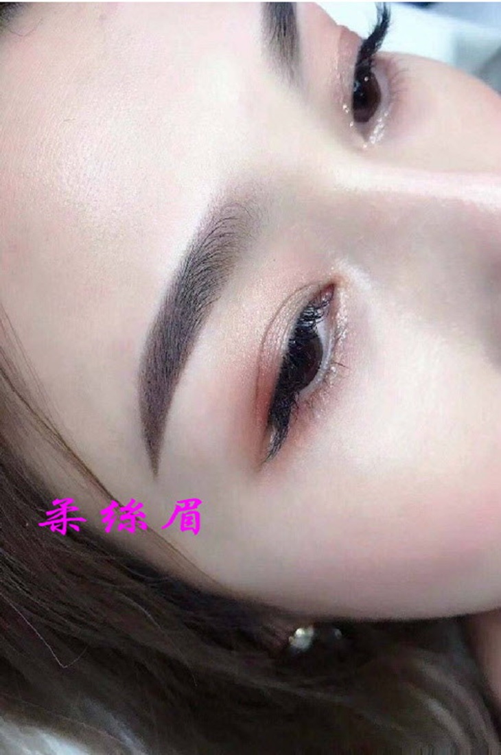 韓式仿真柔絲眉