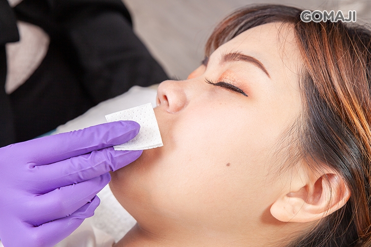 消毒清潔唇部肌膚