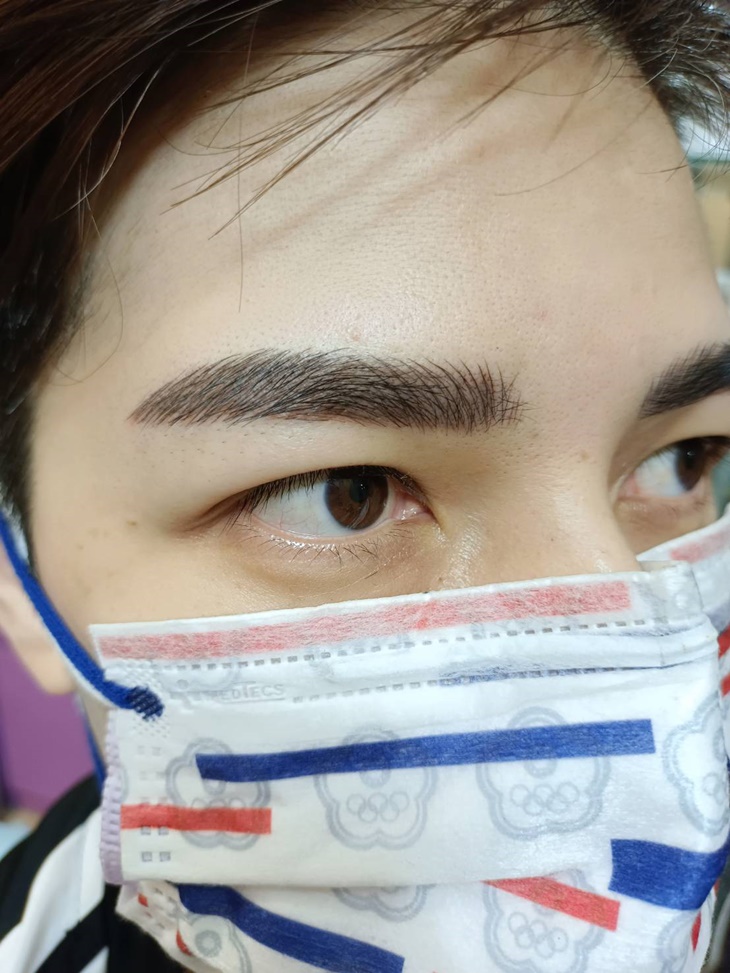 韓式仿真野生眉