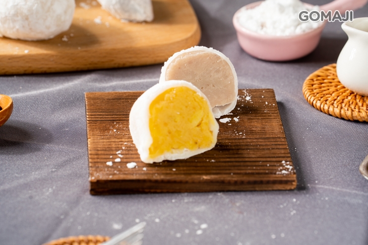 豆.純地瓜餡+豆。純芋頭