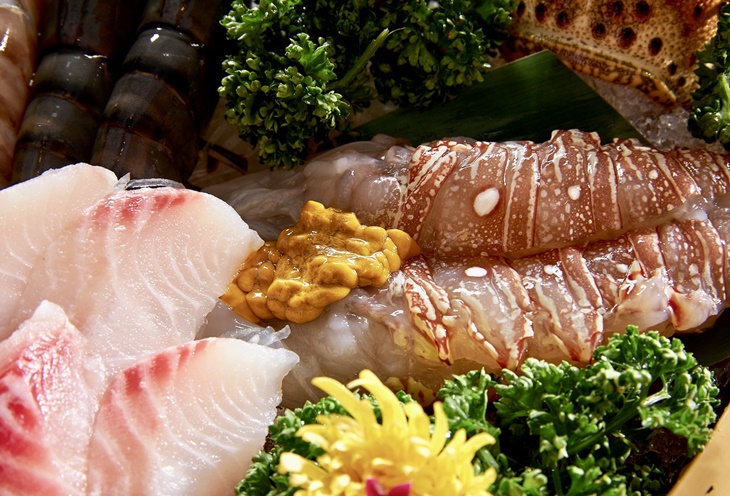 四人套餐海鮮拼盤