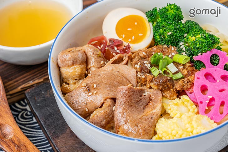 海味鮑汁肉燥+醬燒豬五花