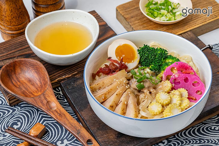 日式柚香胡麻+炙嫩舒肥雞