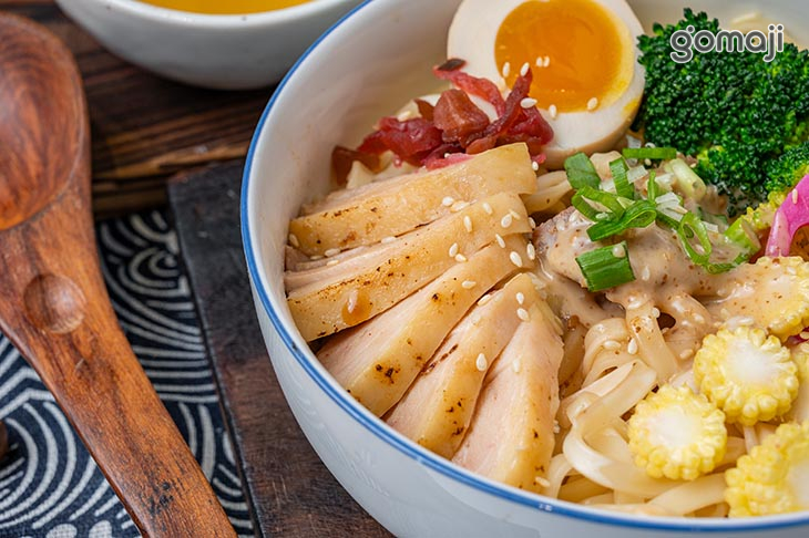 日式柚香胡麻+炙嫩舒肥雞
