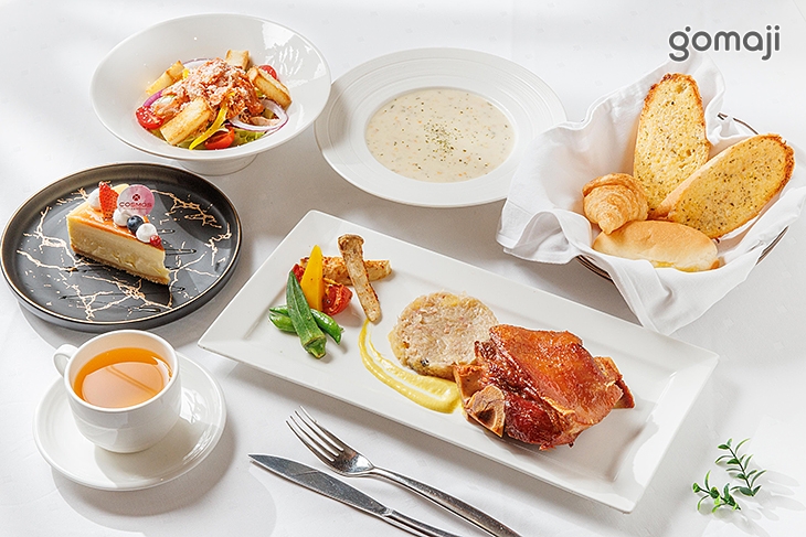 嫩煎鮭魚排/德式脆皮豬腳享受套餐