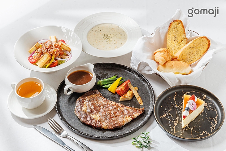 法式羊小排/爐烤肋眼牛排豪華套餐