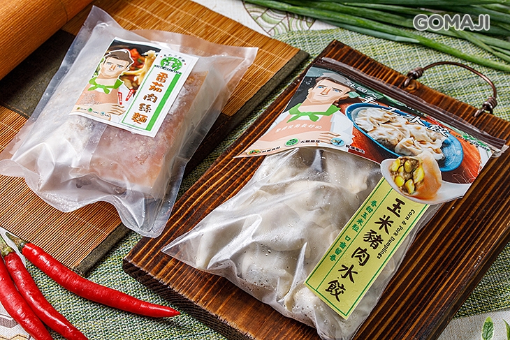 C.招牌麵食+水餃 冷凍方便組