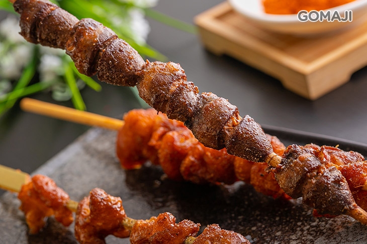 大腸/雞心/雞皮 