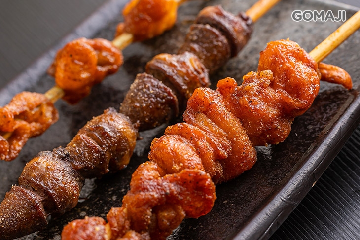 大腸/雞心/雞皮 