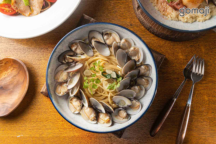 白酒蛤蠣麵