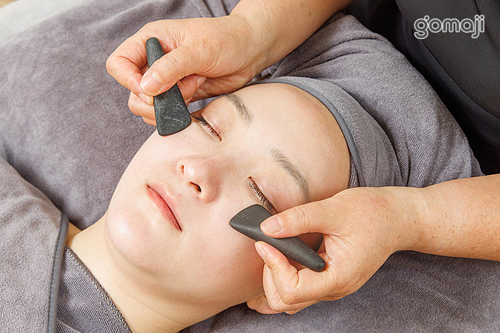 循環緊實熱石眼周舒刮