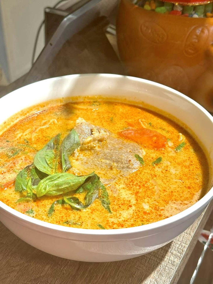 酸辣椰香牛肉河粉