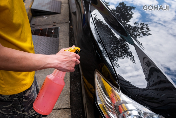 全車身亮白雙劑除鐵粉