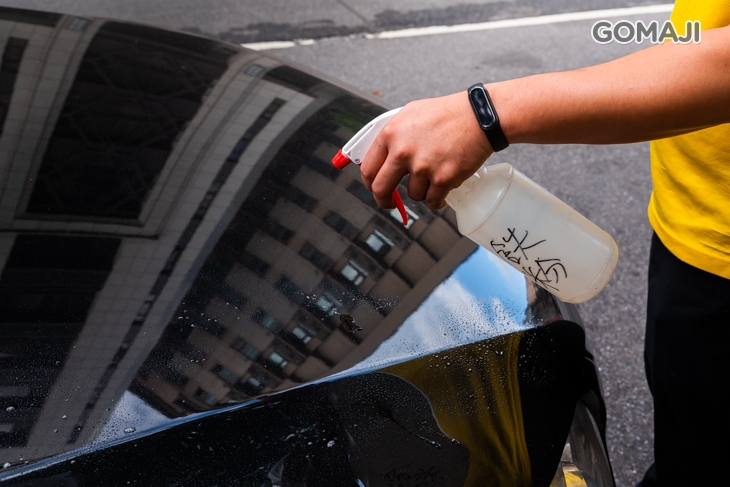 全車身亮白雙劑除鐵粉