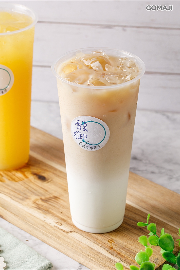 碳培烏龍鮮奶茶 