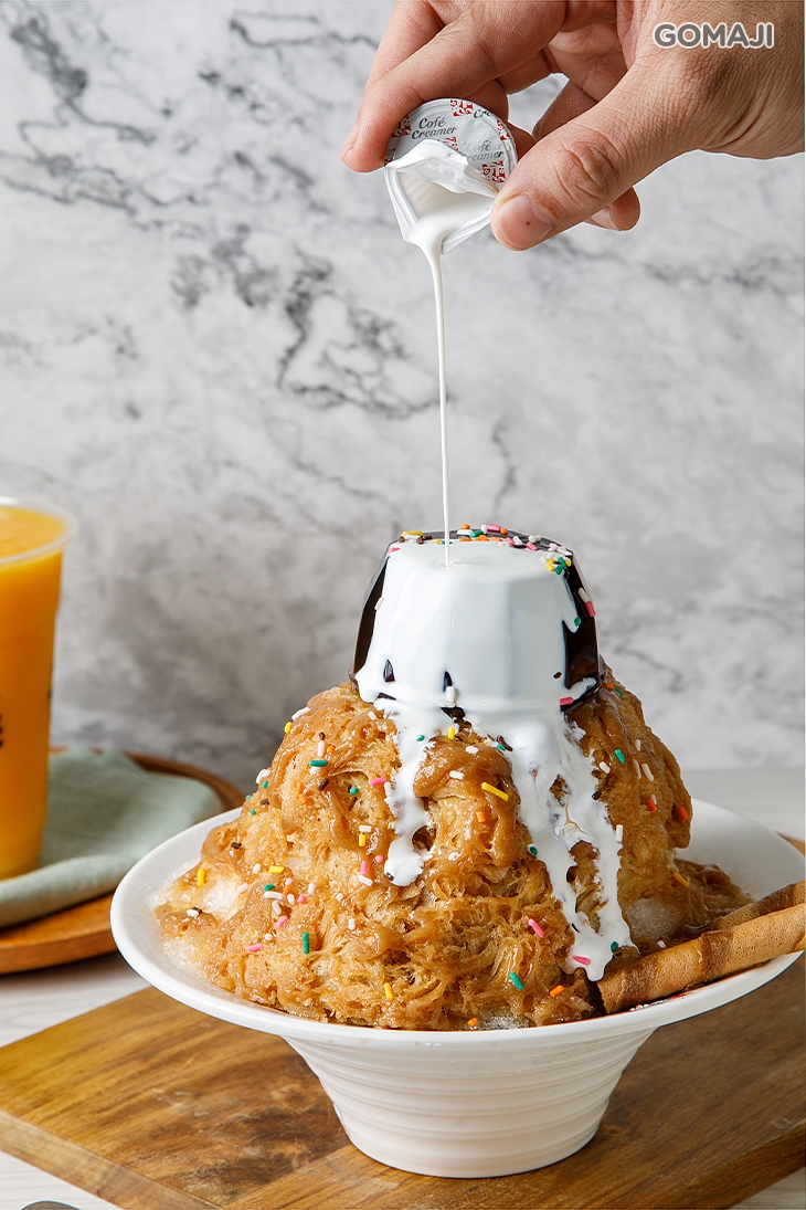 廣島拿鐵咖啡雪花冰