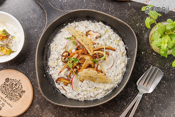 松露野菇燉飯