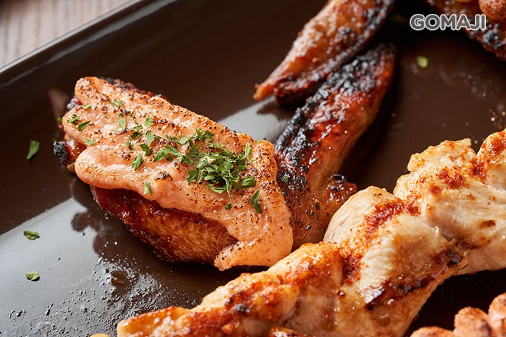 明太子雞肉串+雞肉串+明太子雞翅