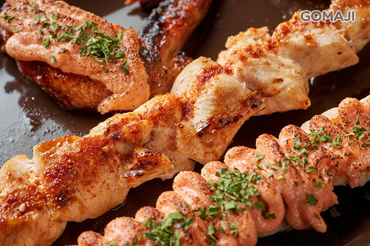 明太子雞肉串+雞肉串+明太子雞翅