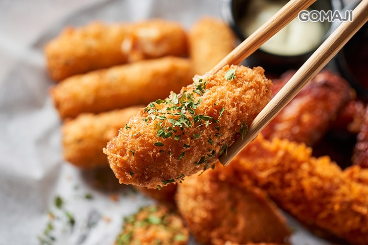 廣島炸牡蠣+雞翅+日式炸蝦+起司條