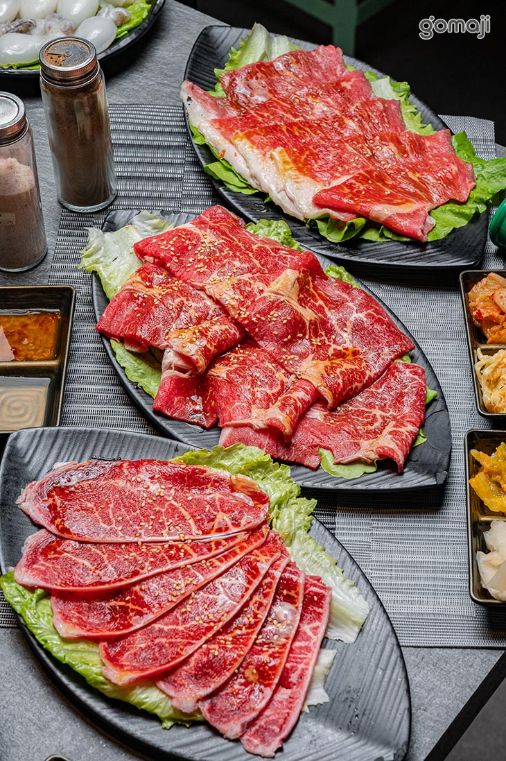 三叉肉+嫩肩+板腱牛