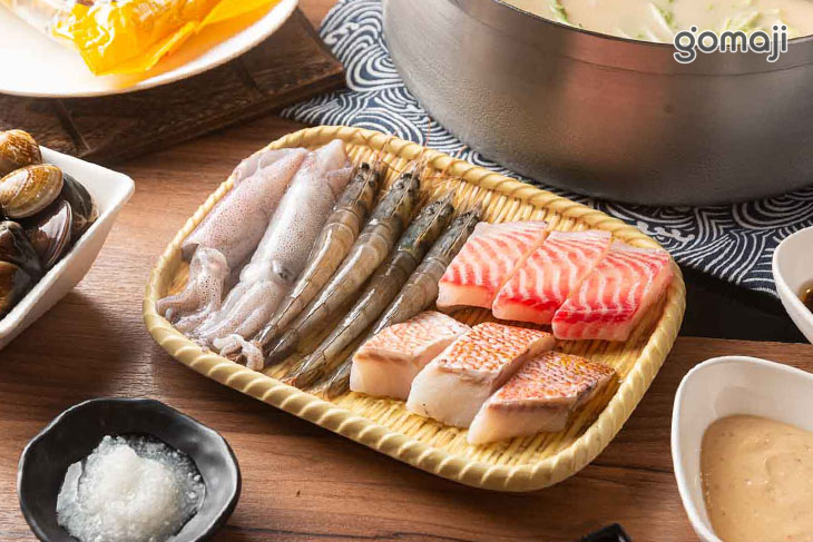 白蝦/台灣鮮鯛魚鮮嫩紅魚