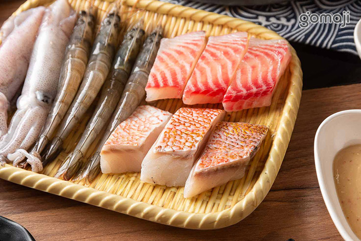 白蝦/台灣鮮鯛魚鮮嫩紅魚