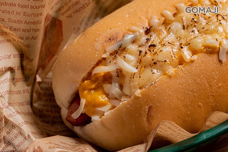 起士醬熱狗堡