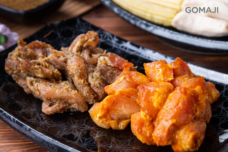 義式香草雞、南洋咖哩雞