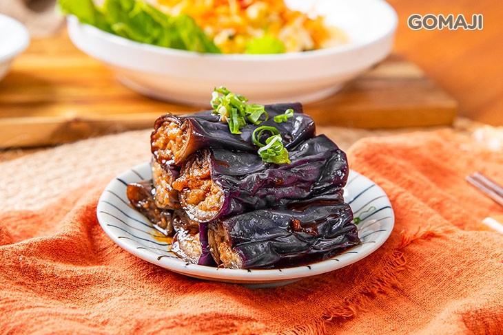 茄子鑲肉