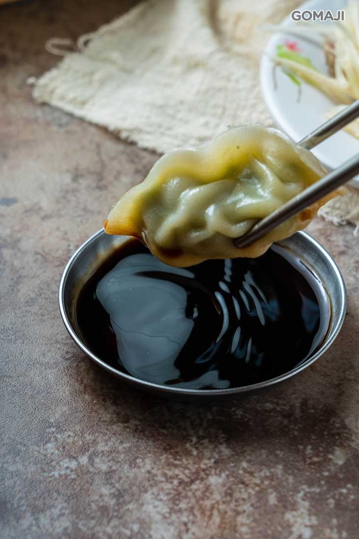 韭菜蒸餃  