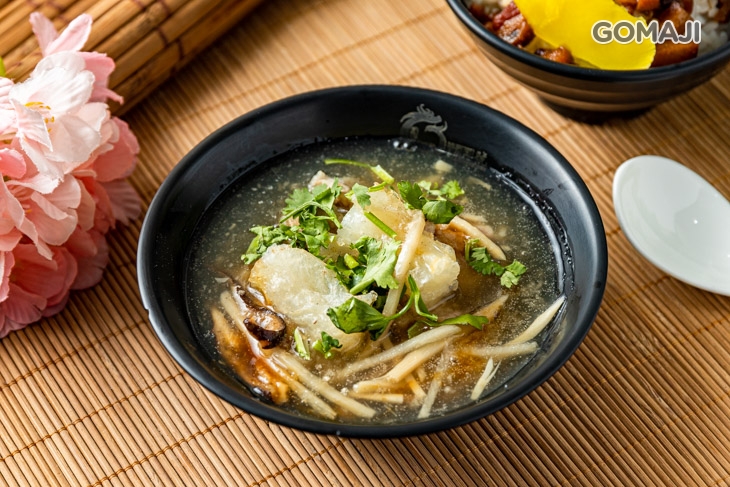 香菇蹄筋肉羹