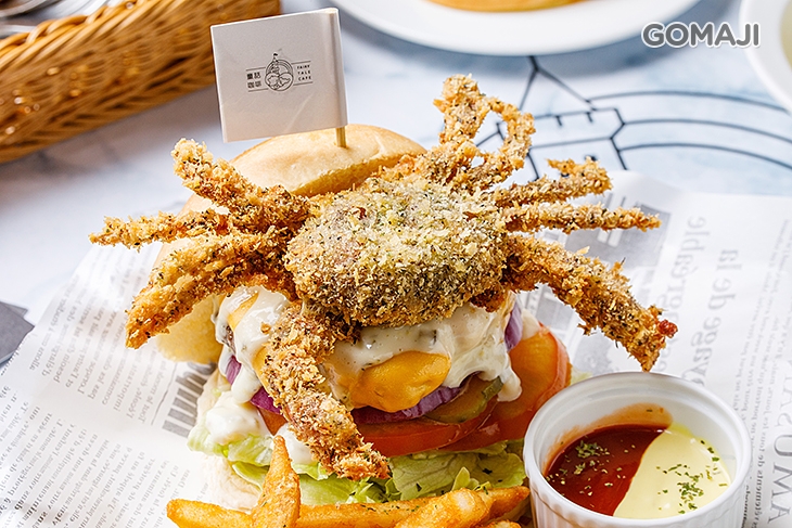 軟殼蟹牛肉漢堡