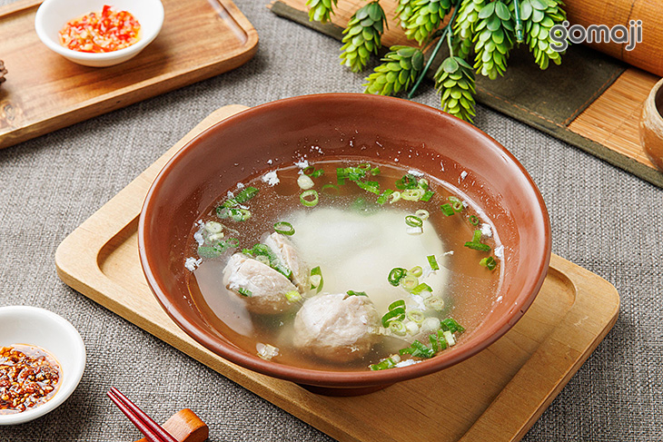貢丸湯加蛋