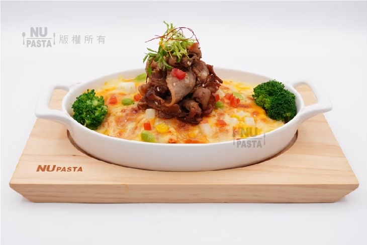 咖哩燒烤豬肉焗飯