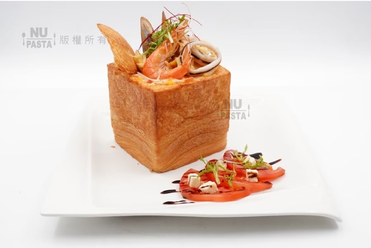 茄香特選海鮮丹麥土司盒子