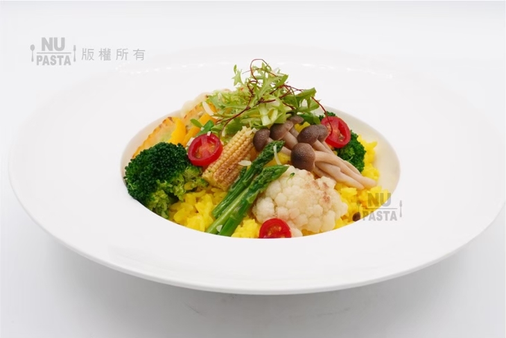 鬱金香鮮蔬燉飯（素食）
