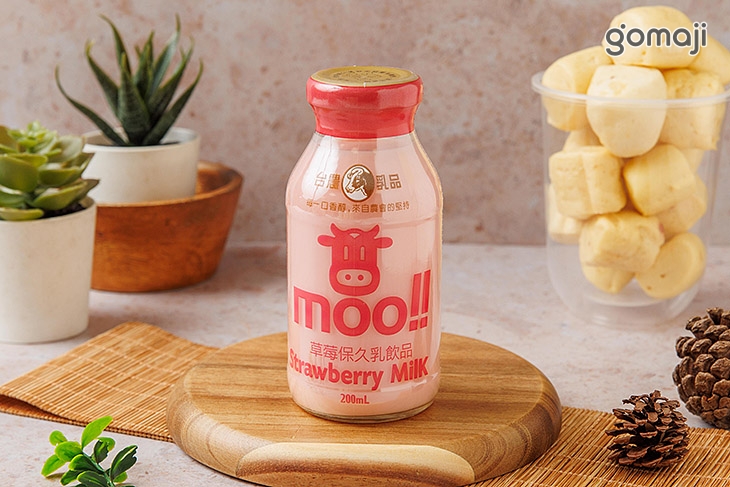 草莓牛乳