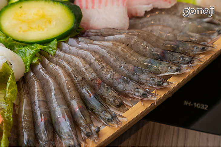 鯛魚片/小花枝/鮮甜白蝦/小章魚/鱸魚片