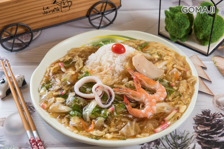原味海鮮滑蛋燴飯