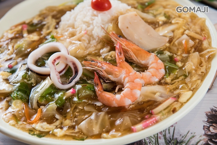 原味海鮮滑蛋燴飯