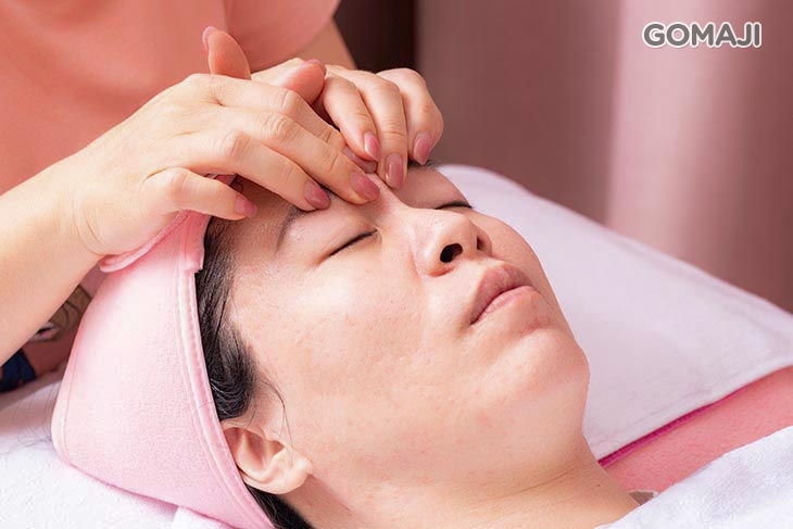 眼部減壓舒緩按摩