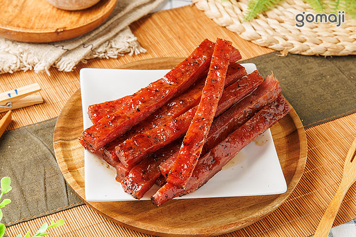 黑胡椒超厚切肉干