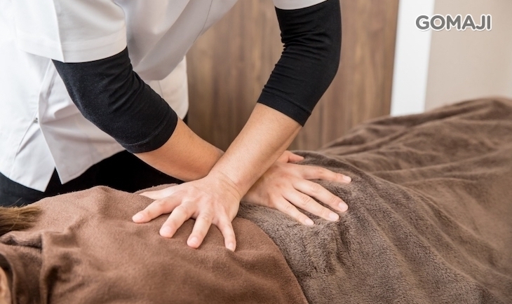 上背中式筋絡按摩