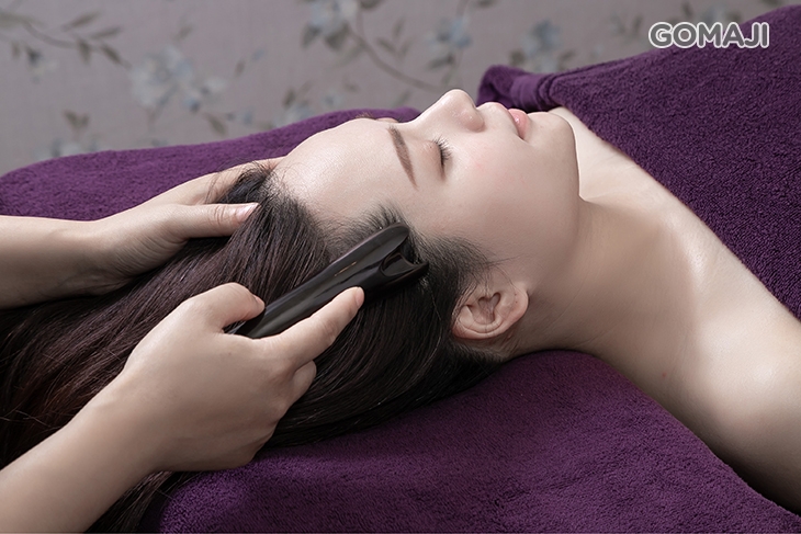 頭部精準牛角點釋壓點