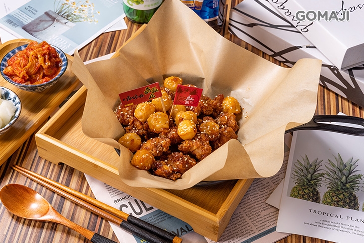 紅醬無骨雞腿塊+年糕