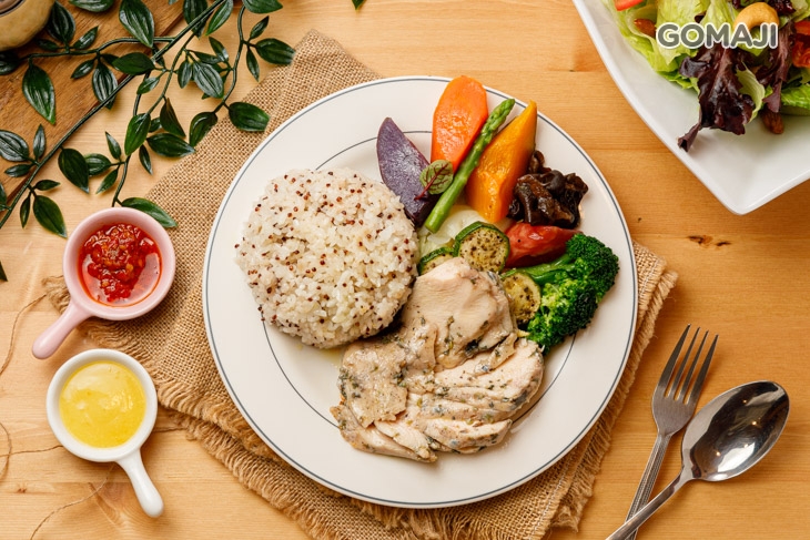 迷迭香雞胸舒肥餐