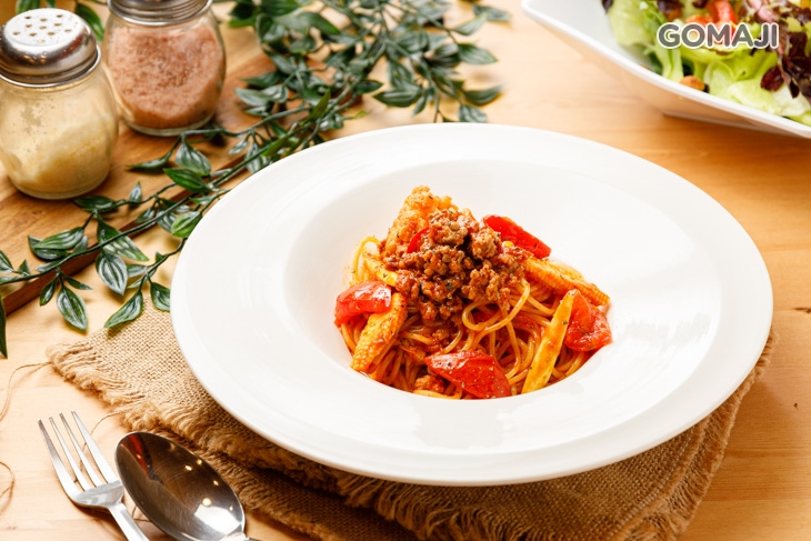 肉醬紅醬義大利麵