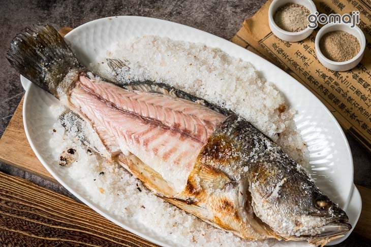 鹽烤海魚
