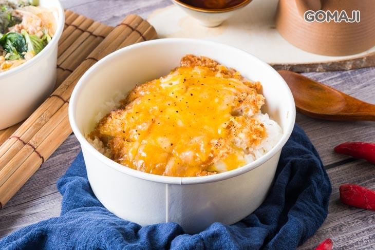 豬排起司丼